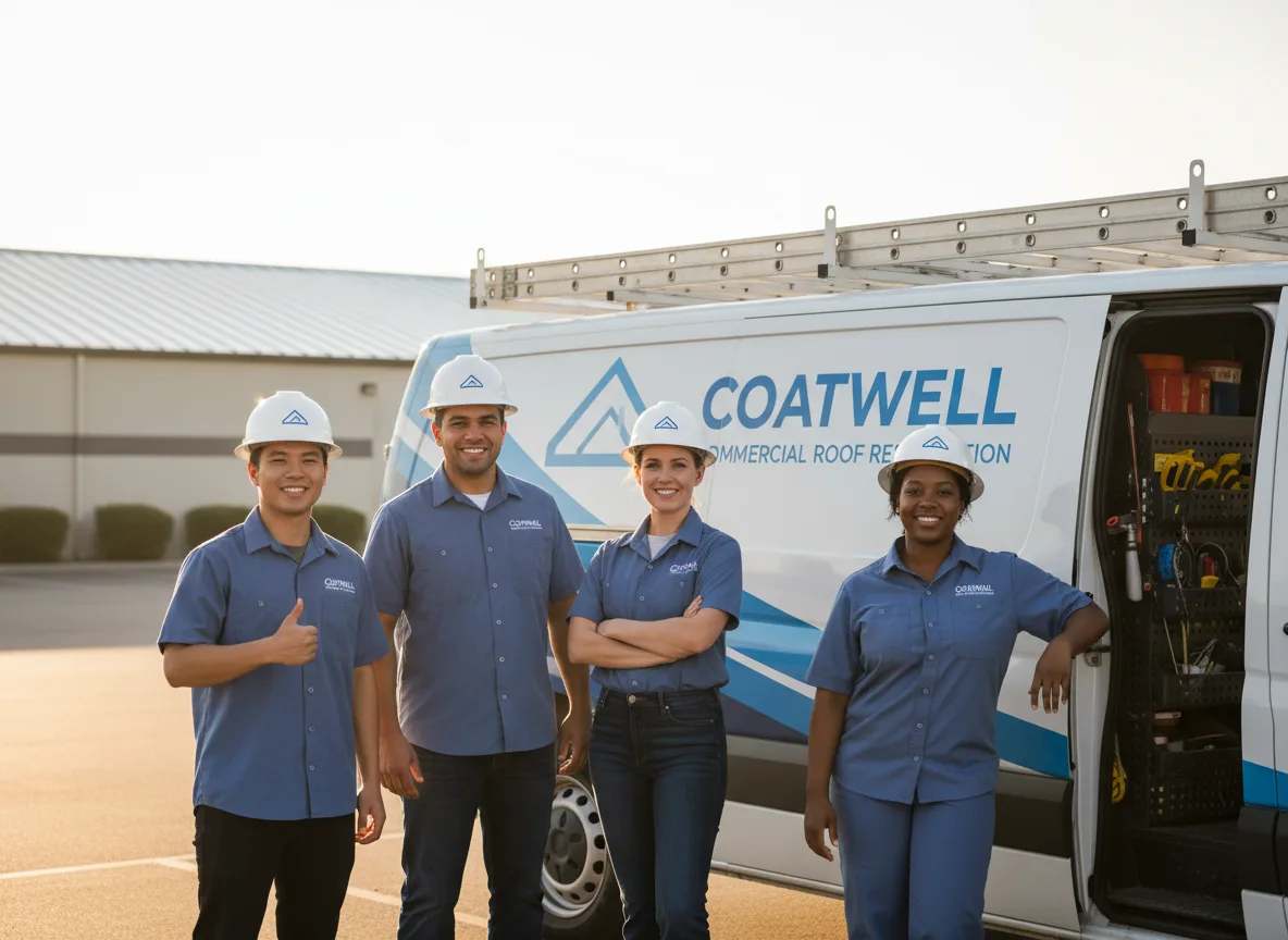 Commercial roof coating company in Cornucopia, WI